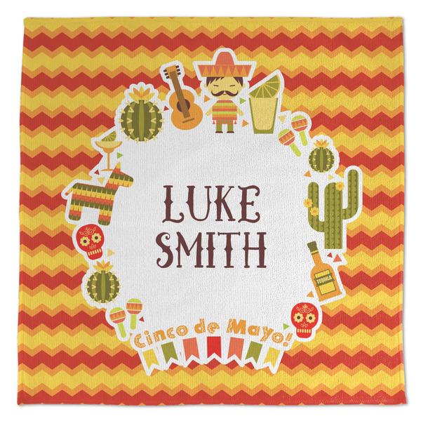 Custom Fiesta - Cinco de Mayo Microfiber Dish Towel (Personalized)