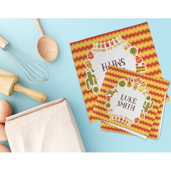 Fiesta - Cinco de Mayo Microfiber Dish Rag - LIFESTYLE