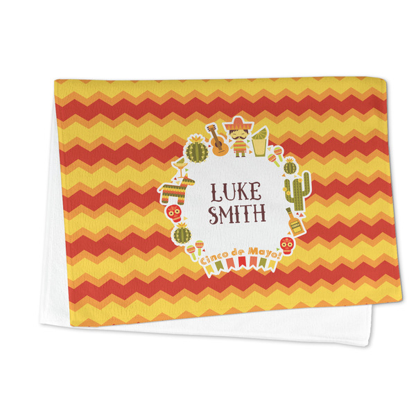 Fiesta - Cinco de Mayo Microfiber Dish Towel - FOLDED HALF
