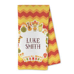 Fiesta - Cinco de Mayo Kitchen Towel - Microfiber (Personalized)
