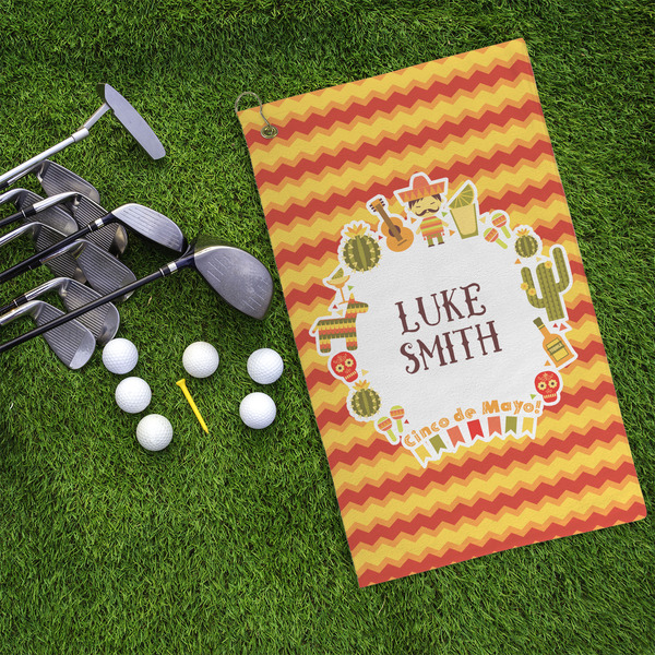 Fiesta - Cinco de Mayo Microfiber Golf Towels - LIFESTYLE