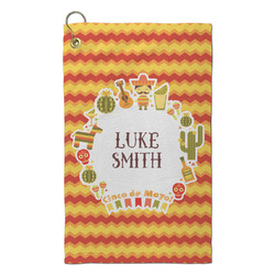Fiesta - Cinco de Mayo Microfiber Golf Towel - Small (Personalized)