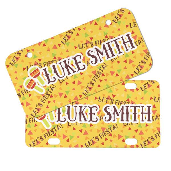 Fiesta - Cinco de Mayo Mini License Plates - MAIN (4 and 2 Holes)