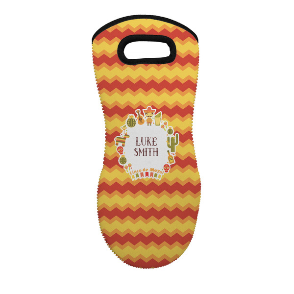 Custom Fiesta - Cinco de Mayo Neoprene Oven Mitt w/ Name or Text