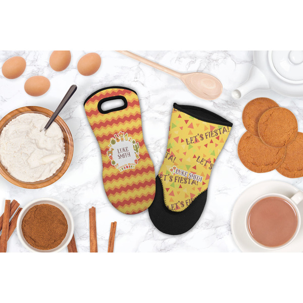 Fiesta - Cinco de Mayo Neoprene Oven Mitt - Lifestyle Image