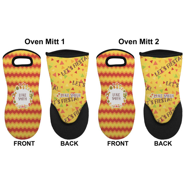 Fiesta - Cinco de Mayo Neoprene Oven Mitt - Set of 2 - Approval