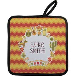 Fiesta - Cinco de Mayo Pot Holder w/ Name or Text