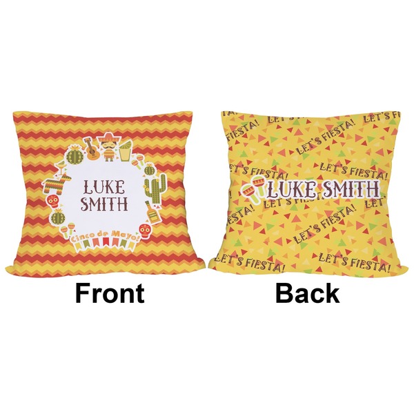 Fiesta - Cinco de Mayo Outdoor Pillow - 18x18