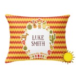 Fiesta - Cinco de Mayo Outdoor Throw Pillow (Rectangular) (Personalized)