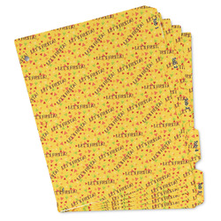 Fiesta - Cinco de Mayo Binder Tab Divider - Set of 5 (Personalized)