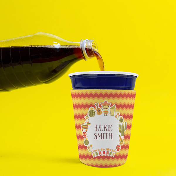 Fiesta - Cinco de Mayo Party Cup Sleeves - without bottom - Lifestyle