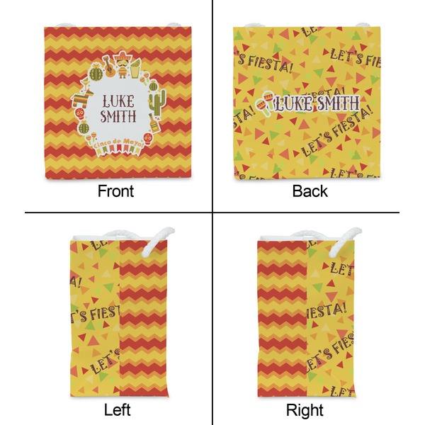 Fiesta - Cinco de Mayo Party Favor Gift Bag - Matte - Approval
