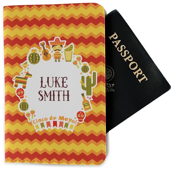 Custom Fiesta - Cinco de Mayo Passport Holder - Fabric (Personalized)