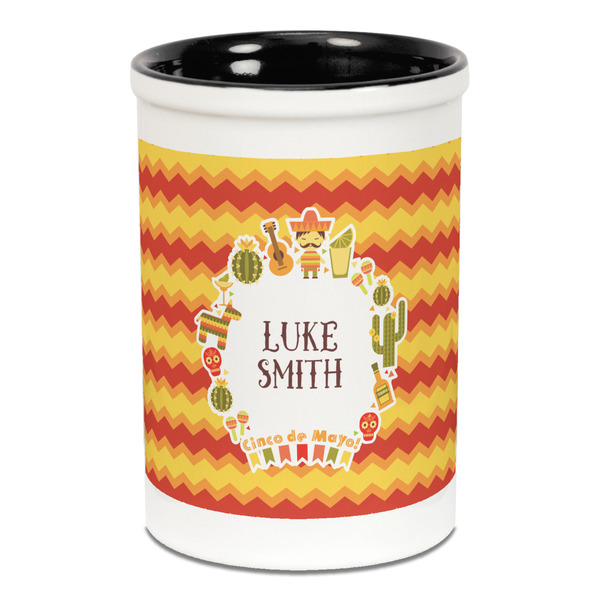Fiesta - Cinco de Mayo Pencil Holder - Black