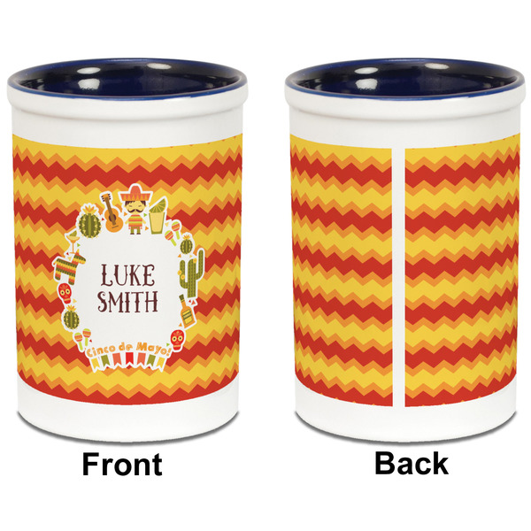 Fiesta - Cinco de Mayo Pencil Holder - Blue - approval