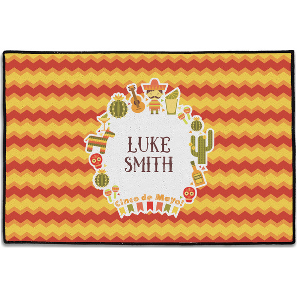 Fiesta - Cinco de Mayo Personalized Door Mat - 36x24 (APPROVAL)