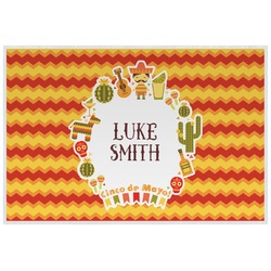 Fiesta - Cinco de Mayo Laminated Placemat w/ Name or Text
