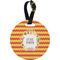 Fiesta - Cinco de Mayo Plastic Luggage Tag - Round (Personalized)