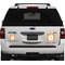 Fiesta - Cinco de Mayo Personalized Square Car Magnets on Ford Explorer