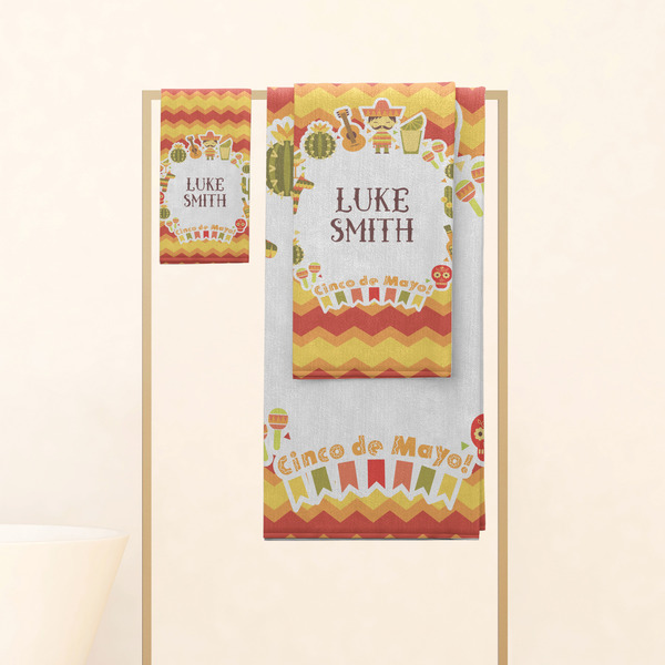Fiesta - Cinco de Mayo Personalized Towel Set