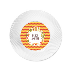 Fiesta - Cinco de Mayo Plastic Party Appetizer & Dessert Plates - 6" (Personalized)