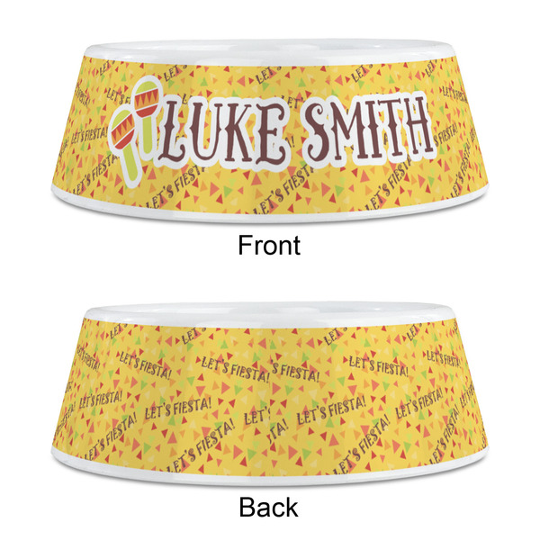 Fiesta - Cinco de Mayo Plastic Pet Bowls - Medium - APPROVAL