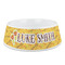 Fiesta - Cinco de Mayo Plastic Dog Bowl - Medium (Personalized)