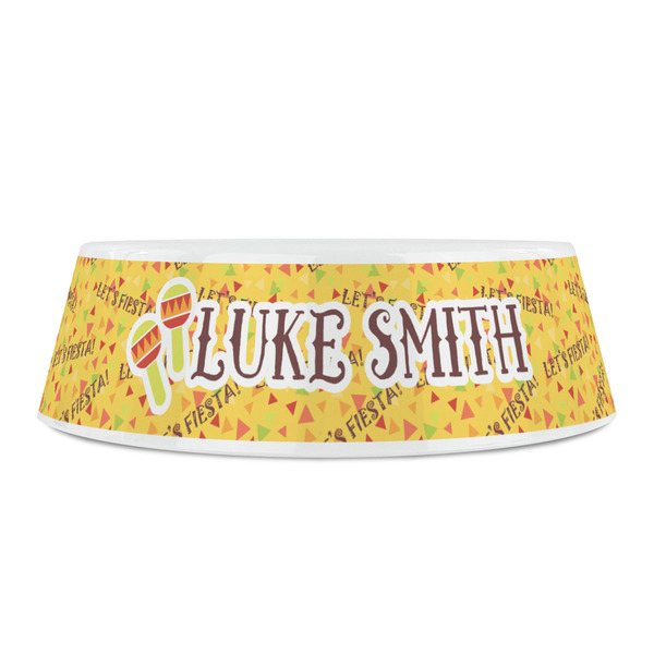 Fiesta - Cinco de Mayo Plastic Pet Bowls - Small - FRONT