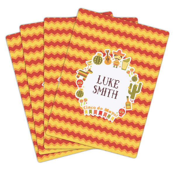 Fiesta - Cinco de Mayo Playing Cards - Hand Back View