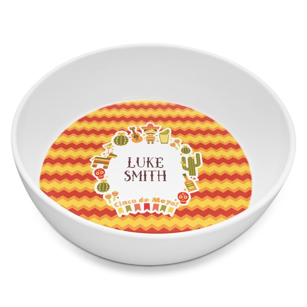 Custom Fiesta - Cinco de Mayo Melamine Bowl - 8 oz (Personalized)