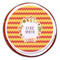 Fiesta - Cinco de Mayo Printed Icing Circle - Large - On Cookie