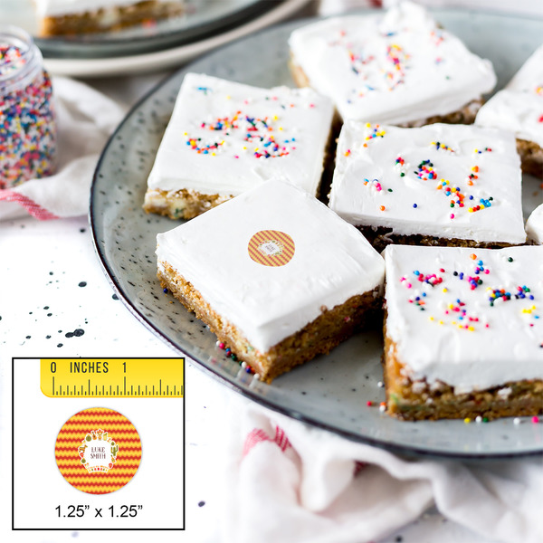 Fiesta - Cinco de Mayo Printed Icing Circle - XSmall - In Context