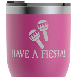 Fiesta - Cinco de Mayo RTIC Tumbler - Magenta - Laser Engraved - Single-Sided (Personalized)