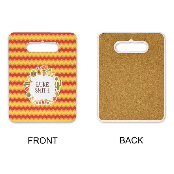 Fiesta - Cinco de Mayo Rectangle Trivet with Handle - APPROVAL