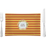 Fiesta - Cinco de Mayo Glass Rectangular Lunch / Dinner Plate (Personalized)