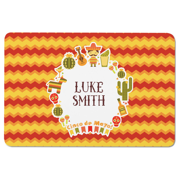 Fiesta - Cinco de Mayo Rectangular Fridge Magnet - FRONT