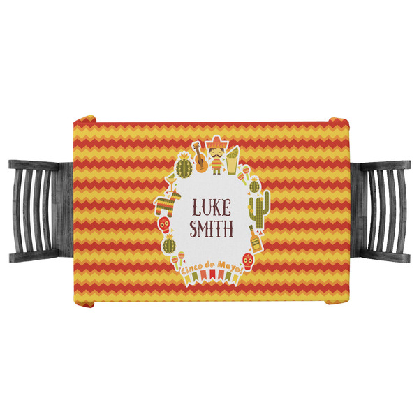 Custom Fiesta - Cinco de Mayo Tablecloth - 58"x58" (Personalized)