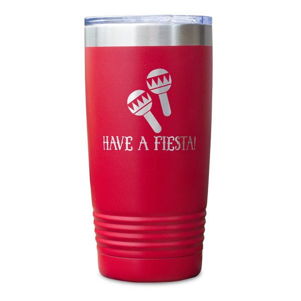 Fiesta - Cinco de Mayo Red Polar Camel Tumbler - 20oz - Single Sided - Approval