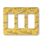 Fiesta - Cinco de Mayo Rocker Style Light Switch Cover - Three Switch