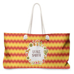 Fiesta - Cinco de Mayo Large Tote Bag with Rope Handles (Personalized)