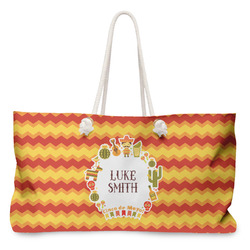 Fiesta - Cinco de Mayo Large Tote Bag with Rope Handles (Personalized)
