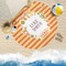 Fiesta - Cinco de Mayo Round Beach Towel Lifestyle