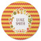 Fiesta - Cinco de Mayo Round Rubber Backed Coaster (Personalized)