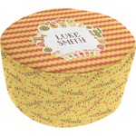 Fiesta - Cinco de Mayo Round Pouf Ottoman (Personalized)