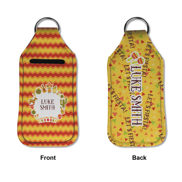 Fiesta - Cinco de Mayo Sanitizer Holder Keychain - Large APPROVAL (Flat)