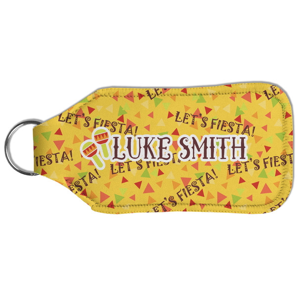Fiesta - Cinco de Mayo Sanitizer Holder Keychain - Large (Back)