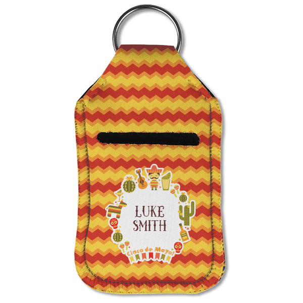 Fiesta - Cinco de Mayo Sanitizer Holder Keychain - Small (Front Flat)
