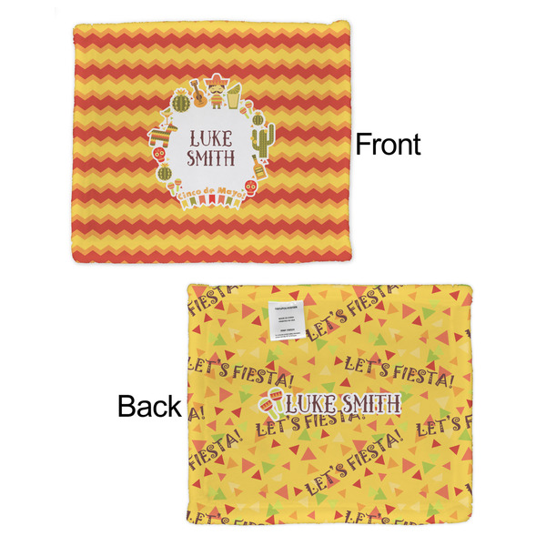 Fiesta - Cinco de Mayo Security Blanket - Front & Back View