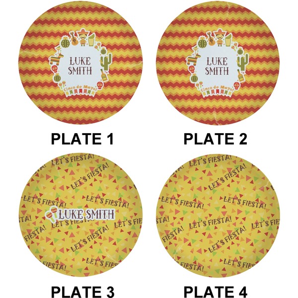 Fiesta - Cinco de Mayo Set of Lunch / Dinner Plates (Approval)