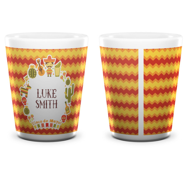 Fiesta - Cinco de Mayo Shot Glass - White - APPROVAL